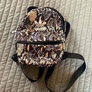 never used mini adidas backpack